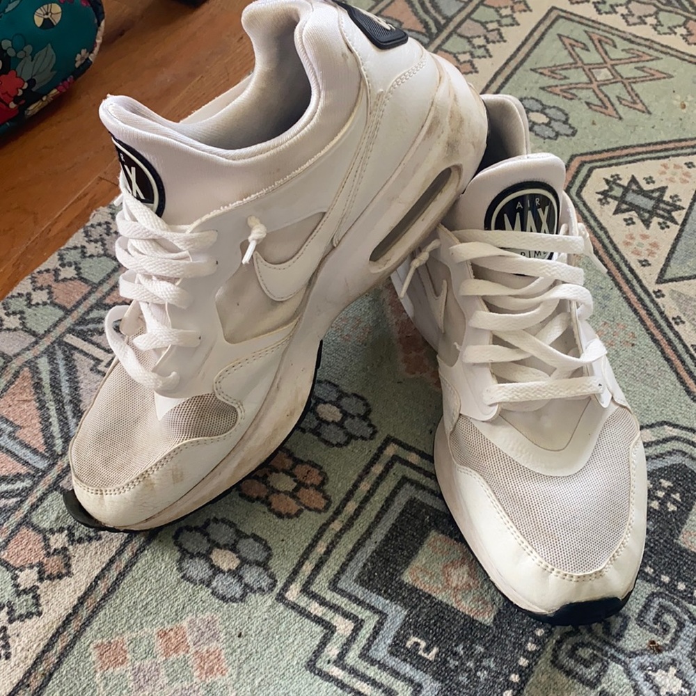 Men’s white Nike Air Max